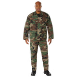 Rothco Rip-Stop BDU Shirt - Woodland Camo