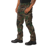 Rothco Rip-Stop BDU Pants - Woodland Camo
