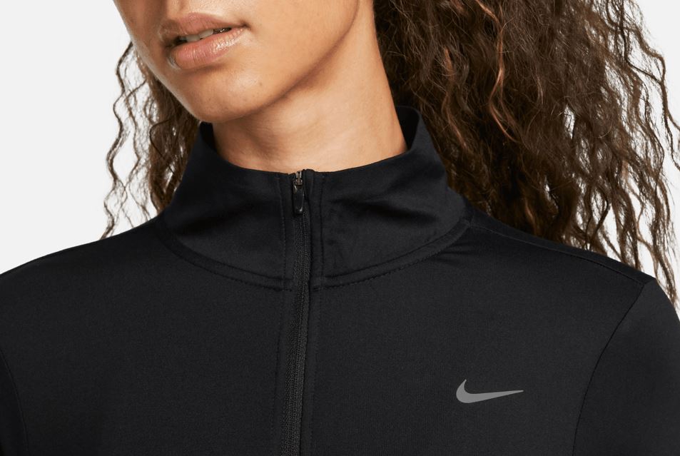 Nike Womens Dri-FIT Swift Element Long Sleeve 1/4 Zip Running Top