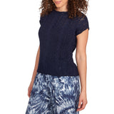 Skye's The Limit Womens Cap Sleeve Shell Sweater Top