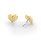 Coach Heritage Signature Heart Earrings