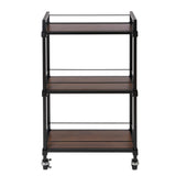 Whitmor 3-Tier Slim Rolling Cart