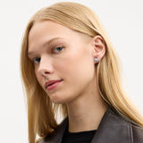 Coach Iconic Charms Pavé Handbag Stud Earrings