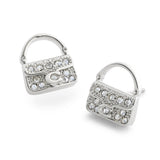Coach Iconic Charms Pavé Handbag Stud Earrings