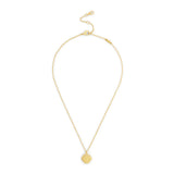 Coach Heritage Coin Spinner Pendant Necklace