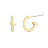 Coach Classic Mini Huggie Hoop Earrings