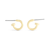 Coach Classic Mini Huggie Hoop Earrings