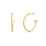 Coach Classic Small Hoop Earrings