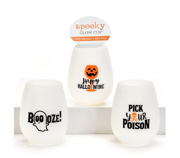 GiftCraft Halloween Silicone Wine Cup