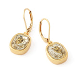 Kurt Geiger Signature Eagle Stone Drop Earrings