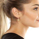 Kurt Geiger Signature Eagle Stone Drop Earrings