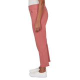Alfred Dunner Womens Rosewood Super Stretch Ankle Jeans