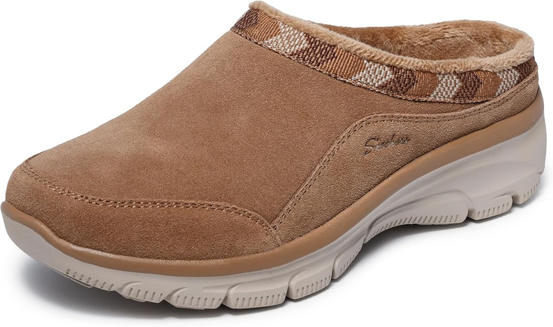 SKECHERS Womens Relaxed Fit Easy Going Open Back Clogs
