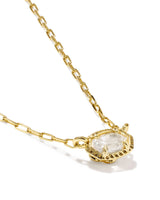 Kendra Scott Mini Elisa Luxe Gold Short Pendant Necklace
