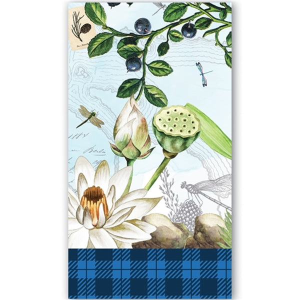 Michel Design By the Lake Hostess Paper Napkins