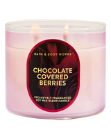 Bath & Body Works 3-Wick Candle - Chocolate Covered Berries