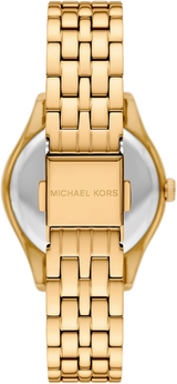 Michael Kors Womens Harlowe Gold Watch