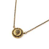Kurt Geiger Mansion Signature Eagle Disc Pendant Necklace