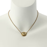 Kurt Geiger Mansion Signature Eagle Disc Pendant Necklace