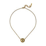 Kurt Geiger Mansion Signature Eagle Disc Pendant Necklace