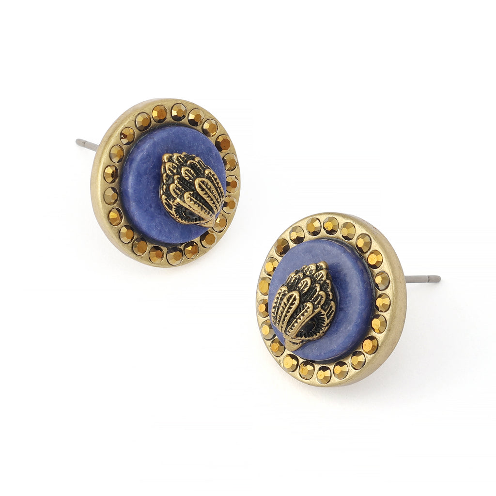 Kurt Geiger Mansion Signature Eagle Stud Earrings – ShopCGX