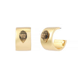 Kurt Geiger Mansion Signature Eagle Hoop Earrings