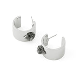 Kurt Geiger Mansion Signature Eagle Hoop Earrings