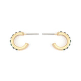 Kurt Geiger Signature Stone Huggie Earrings
