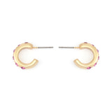Kurt Geiger Signature Stone Huggie Earrings
