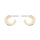 Kurt Geiger Signature Stone Huggie Earrings