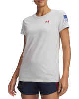 Under Armour Womens UA Freedom Flag Short Sleeve T-Shirt
