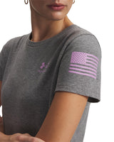 Under Armour Womens UA Freedom Flag Short Sleeve T-Shirt