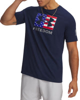 Under Armour Mens Freedom Logo Short Sleeve T-Shirt
