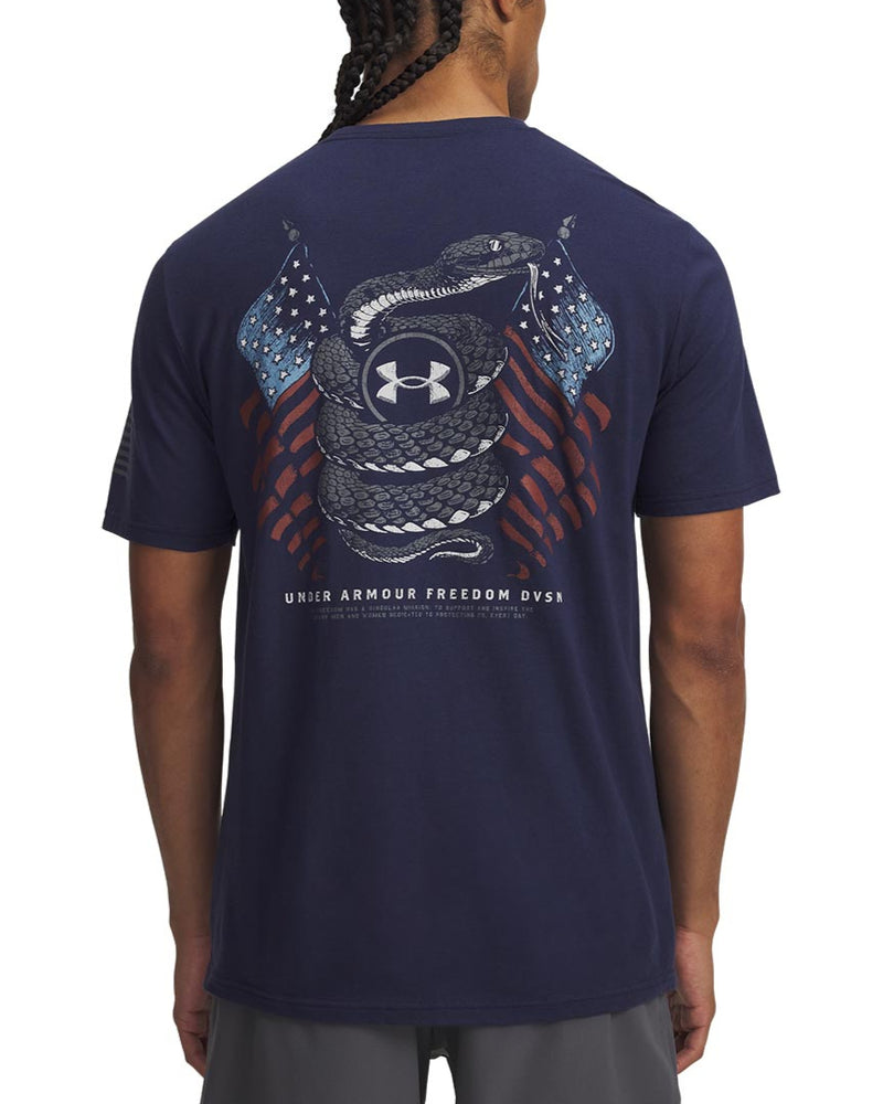 Under Armour Mens UA Freedom Snake Short Sleeve T-Shirt