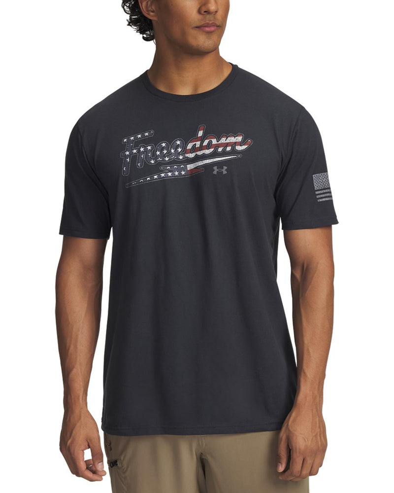 Under Armour Mens UA Freedom Verbiage Short Sleeve T-Shirt