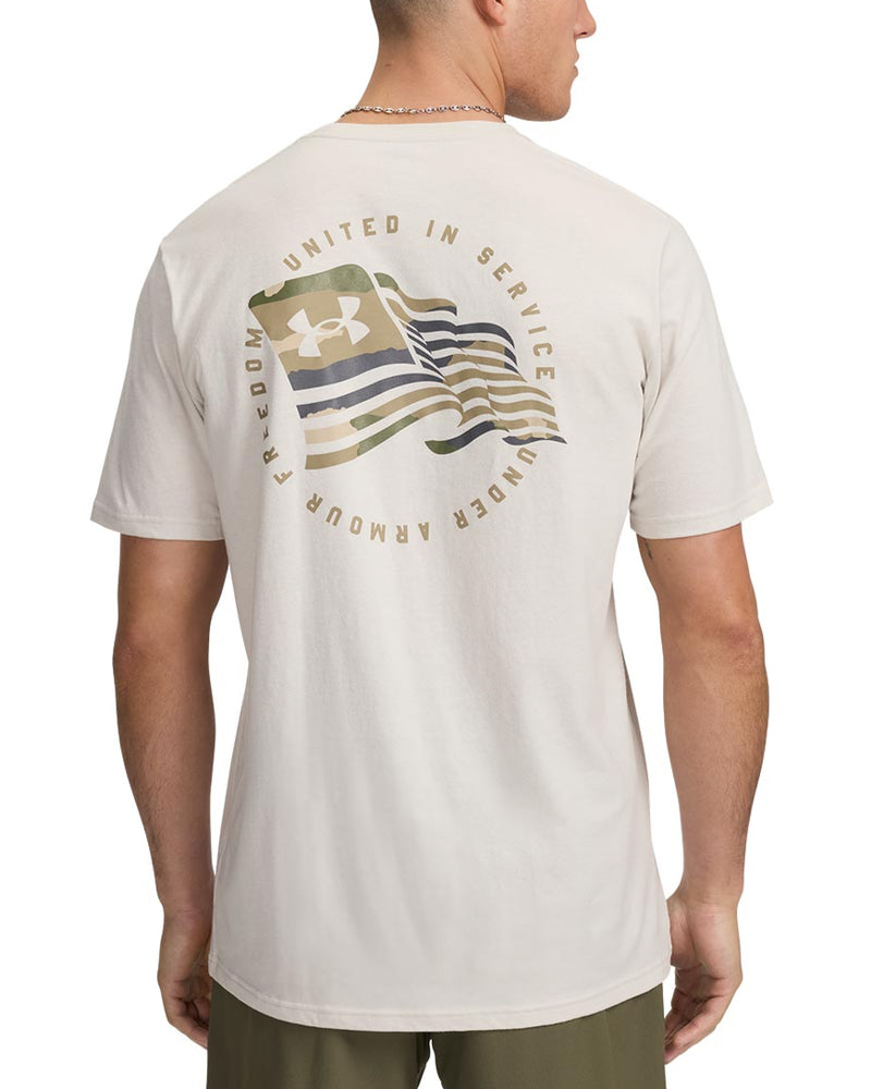 Under Armour Mens UA Freedom Service Short Sleeve T-Shirt