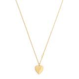 Coach Heritage Heart Locket Pendant Necklace