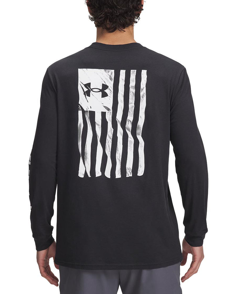 Under Armour Mens UA Freedom Flag Long Sleeve T-Shirt