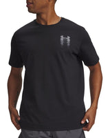Under Armour Mens UA Blue Logo Short Sleeve T-Shirt