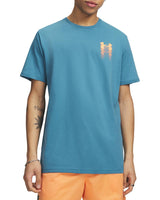 Under Armour Mens UA Blue Logo Short Sleeve T-Shirt