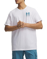 Under Armour Mens UA Blue Logo Short Sleeve T-Shirt