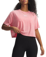 Under Armour Womens UA Rival Boxy Wash Short Sleeve T-Shirt