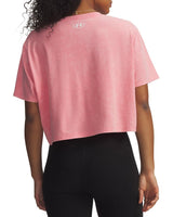 Under Armour Womens UA Rival Boxy Wash Short Sleeve T-Shirt