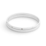 Coach Signature Logo Stone Duo Bangle Bracelet Boxed Set