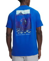Under Armour Mens UA Bath Fish Graphic Short Sleeve T-Shirt