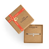 Coach Celestial Star Charm Bangle Boxed Bracelet