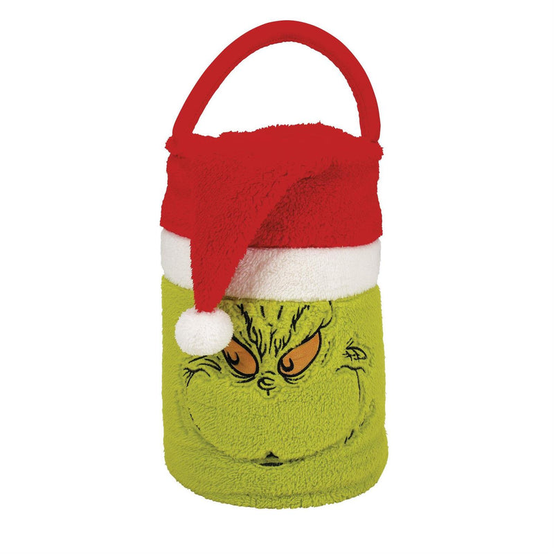 Enesco Snowpinion Santa Grinch SnowThrow Blanket