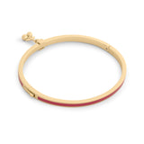 Coach Cherry Charm Enamel Bangle Boxed Bracelet