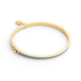 Coach Celestial Star Charm Enamel Bangle Boxed Bracelet