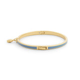 Coach Celestial Star Charm Enamel Bangle Boxed Bracelet